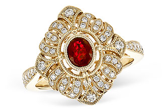 A273-11945: LDS RG .42 RUBY .80 TGW (5x4MM RUBY)