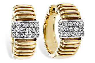 C274-91963: EARRINGS .23 TW