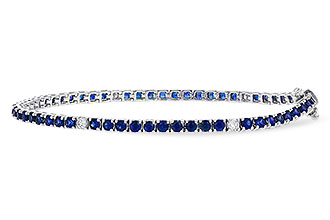 C274-91981: BRACELET 3.27 TW SAPP 3.52 TGW (7")