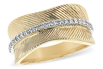 F189-45572: LDS WED RG .22 TW (Y/G & W/G)