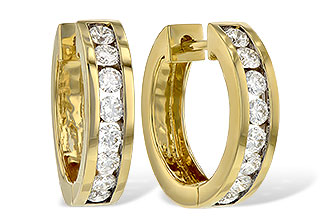 G001-29263: EARRINGS 1 CT TW