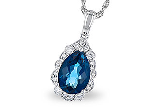 G273-15626: NECK 2.25 LONDON BLUE TOPAZ 2.40 TGW (10x7 PS)