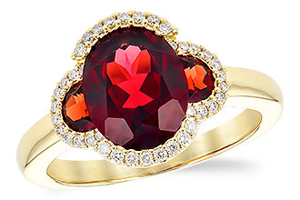 H273-15635: LDS RG 3.29 TW GARNET 3.45 TGW