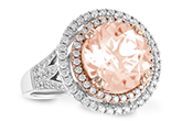 K188-58281: LDS RG 3.94 MORGANITE 4.50 TGW