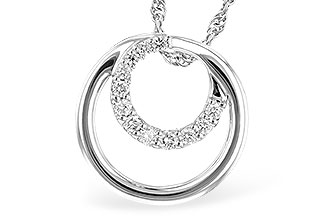 K273-15608: NECKLACE .15 TW