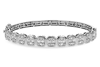 M274-91071: BANGLE .81 TW BAGUETTE 1.00 TW